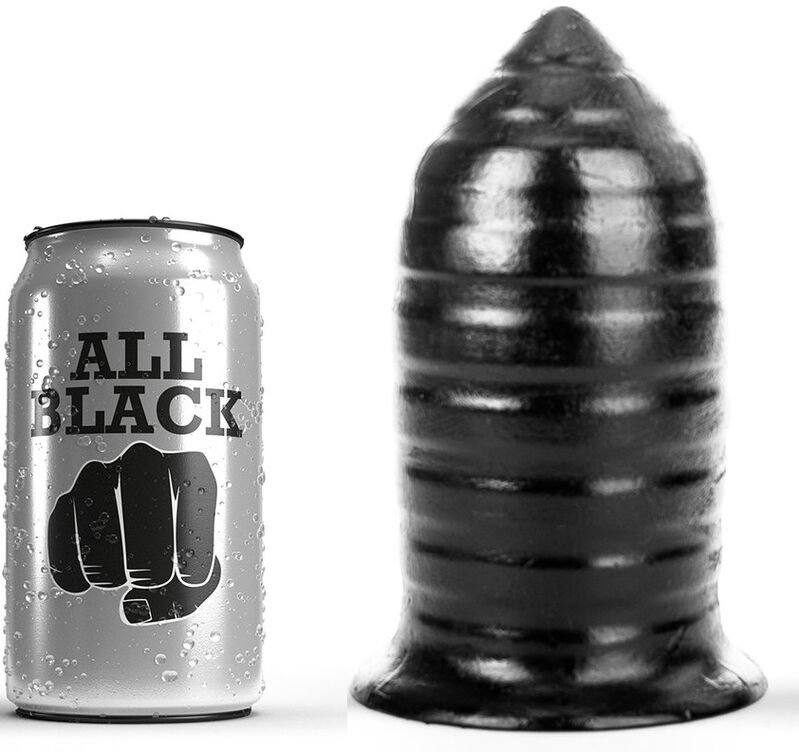 ALL BLACK ANAL PLUG  16CM ALL BLACK