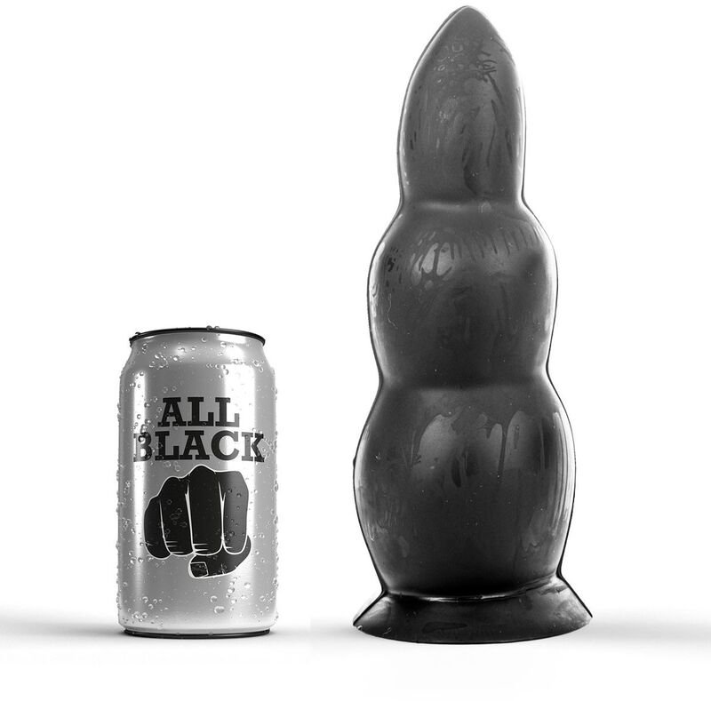 ALL BLACK ANAL PLUG  23CM ALL BLACK