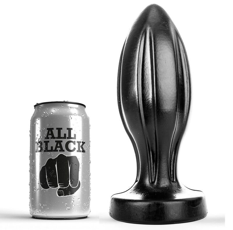 ALL BLACK ANAL PLUG  21CM ALL BLACK