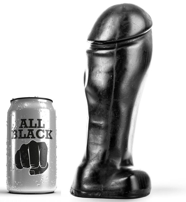 ALL BLACK DONG 22CM ALL BLACK
