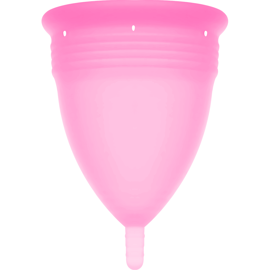 STERCUP COPA MENSTRUAL FDA SILICONE  TALLA S ROSA