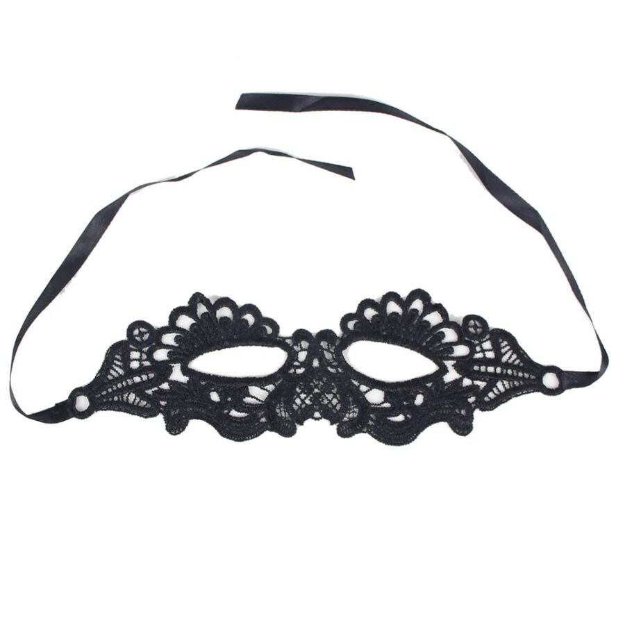 QUEEN LINGERIE - ANTIFAZ NEGRO TALLA ÚNICA QUEEN LINGERIE