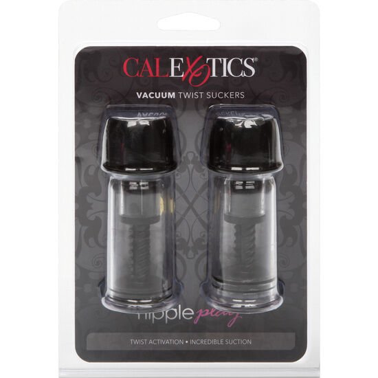 CALEXOTICS - VACCUM TWIST ONDAS ESTIMULADORASES PEZONES NEGRO