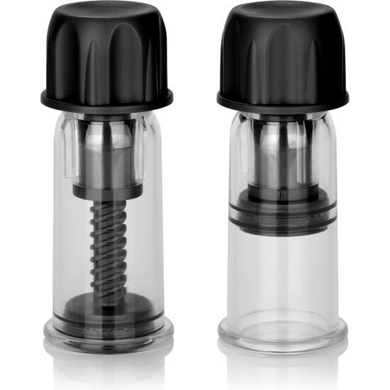 CALEXOTICS - VACCUM TWIST ONDAS ESTIMULADORASES PEZONES NEGRO CALEXOTICS
