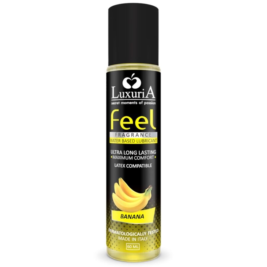 LUXURIA FEEL LUBRICANTE BASE AGUA PLATANO 60 ML LUXURIA