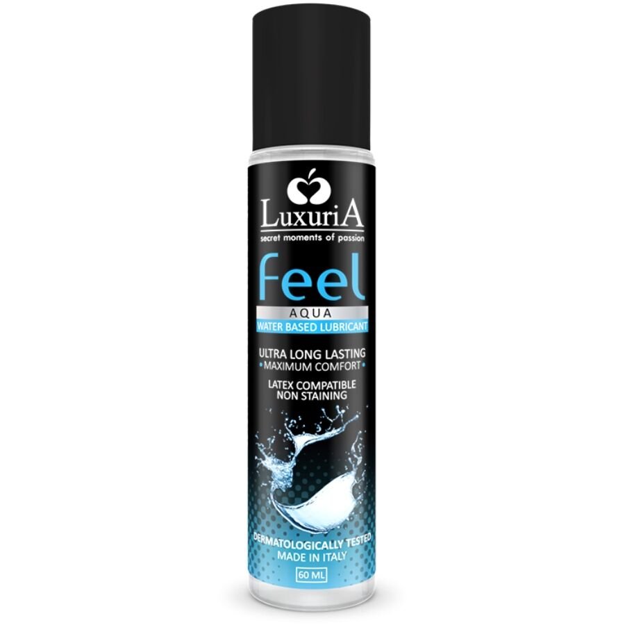 Comprar Luxuria Feel Lubricante Base Agua Aqua 60 Ml