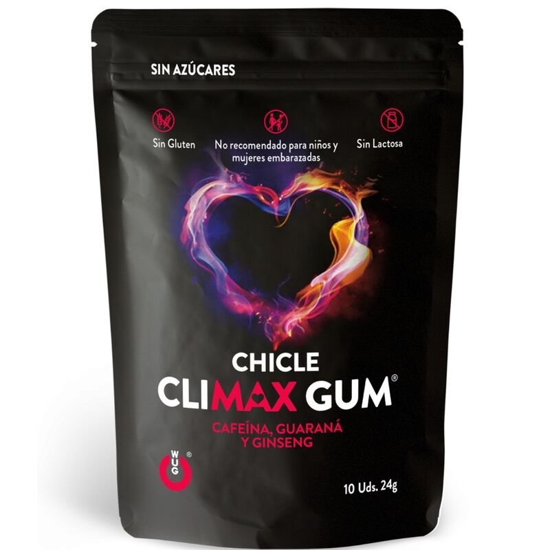 WUG GUM CHICLE CLIMAX 10 UDS WUG
