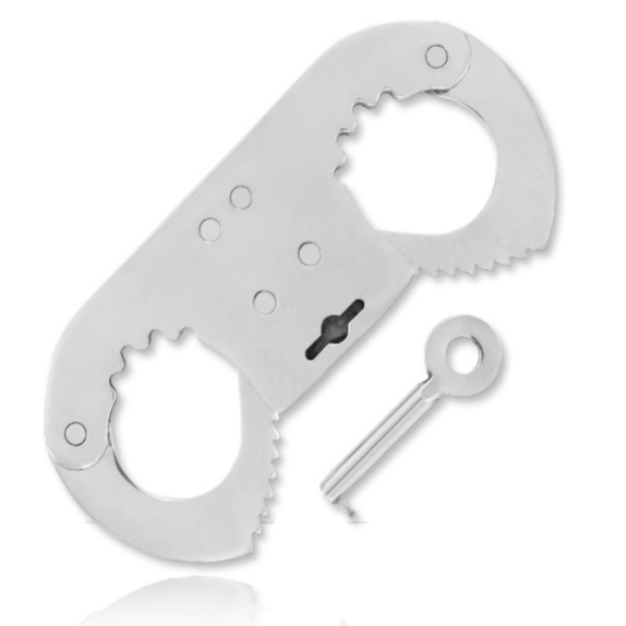 METAL HARD THUMB CUFF  ESPOSAS PARA DEDOS METAL 