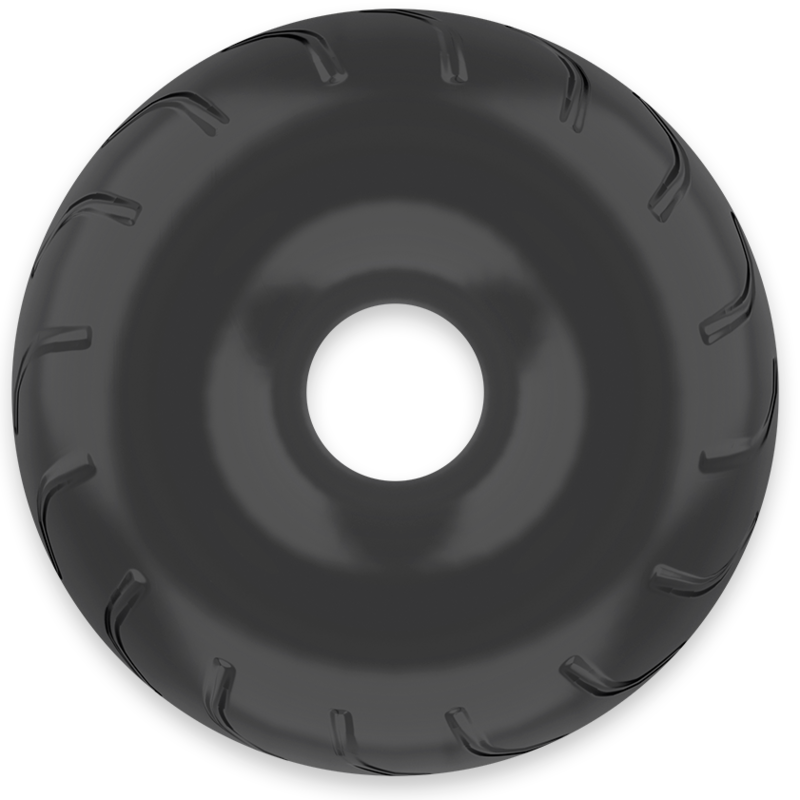 POWERING SUPER FLEXIBLE Y RESISTENTE ANILLO PENE  5CM PR08 NEGRO POWERING