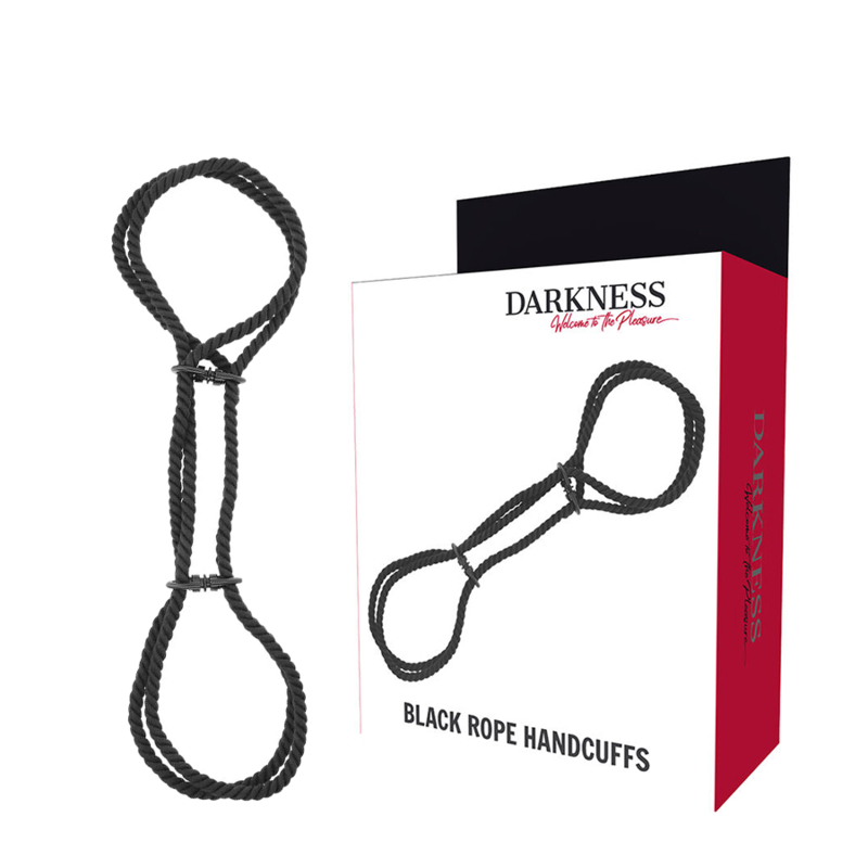 DARKNESS ESPOSAS MANOS O TOBILLOS  CUERDA 100% ALGODON DARKNESS BONDAGE