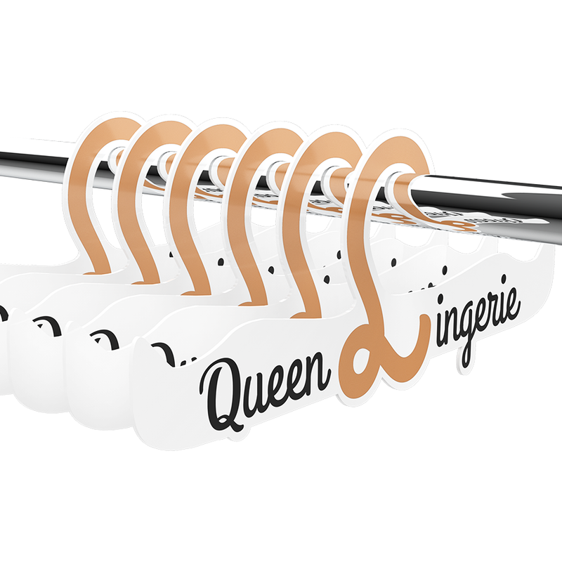 QUEEN LINGERIE PERCHA PARA LENCERIA 27.5 CM (1 Unidad) QUEEN LINGERIE