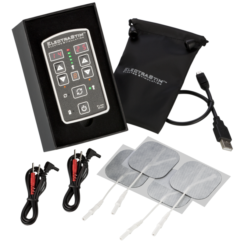 ELECTRASTIM  PAQUETE ESTIMULADOR  FLICK DUO ELECTRASTIM