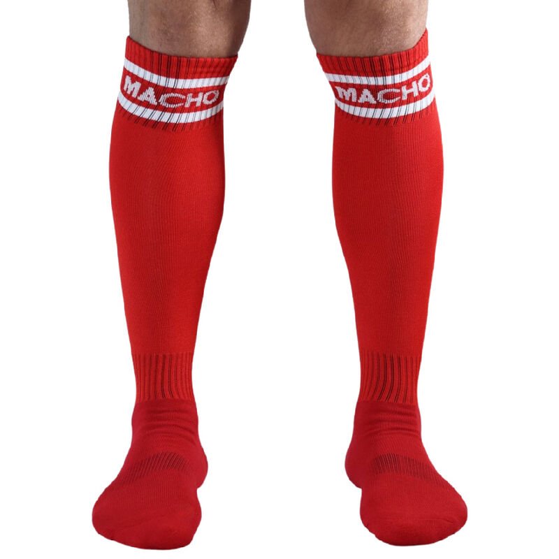 MACHO CALCETINES LARGOS TALLA UNICA ROJO MACHO UNDERWEAR