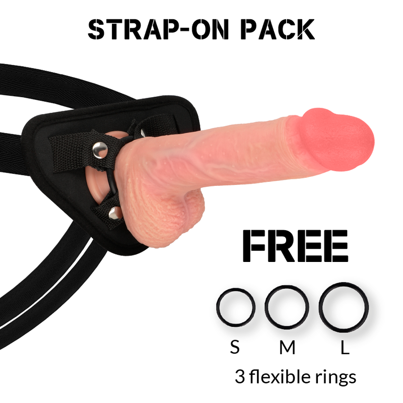 Comprar Rockarmy Arnés + Liquid Silicone Dildo Premium Spitfire 21cm