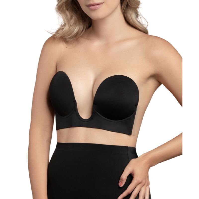 Comprar Bye Bra Sujetador Sin Asas En U Negro Talla B