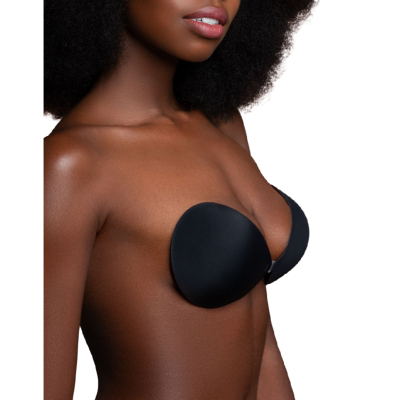BYE BRA SUJETADOR INVISIBLE NEGRO TALLA D BYE BRA