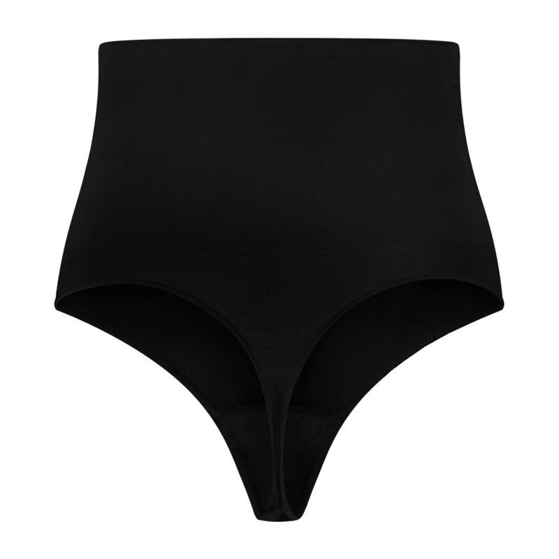 BYE BRA FAJA SIN COSTURAS ESTILO TANGA NEGRO S
