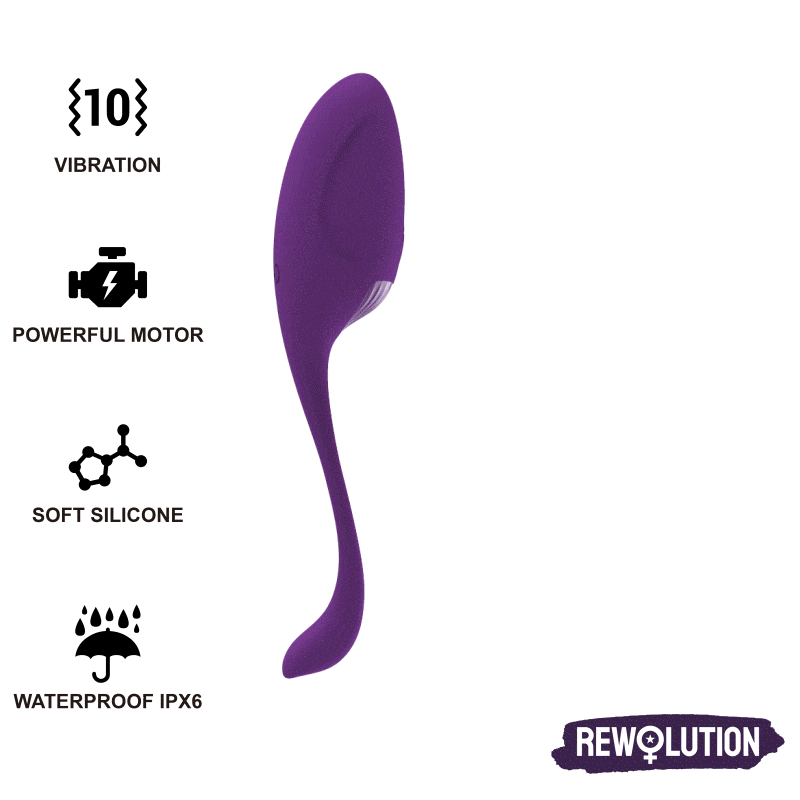 REWOLUTION - REWOVO HUEVO VIBRADOR CONTROL REMOTO REWOLUTION
