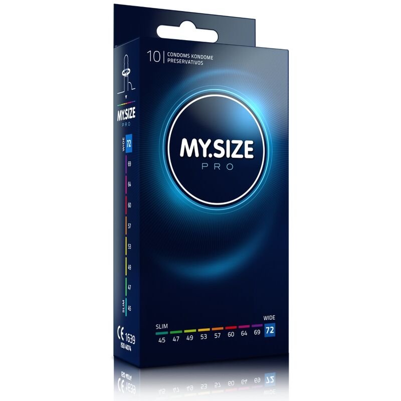 MY SIZE PRO PRESERVATIVOS 72 MM 10 UNIDADES MY SIZE PRO