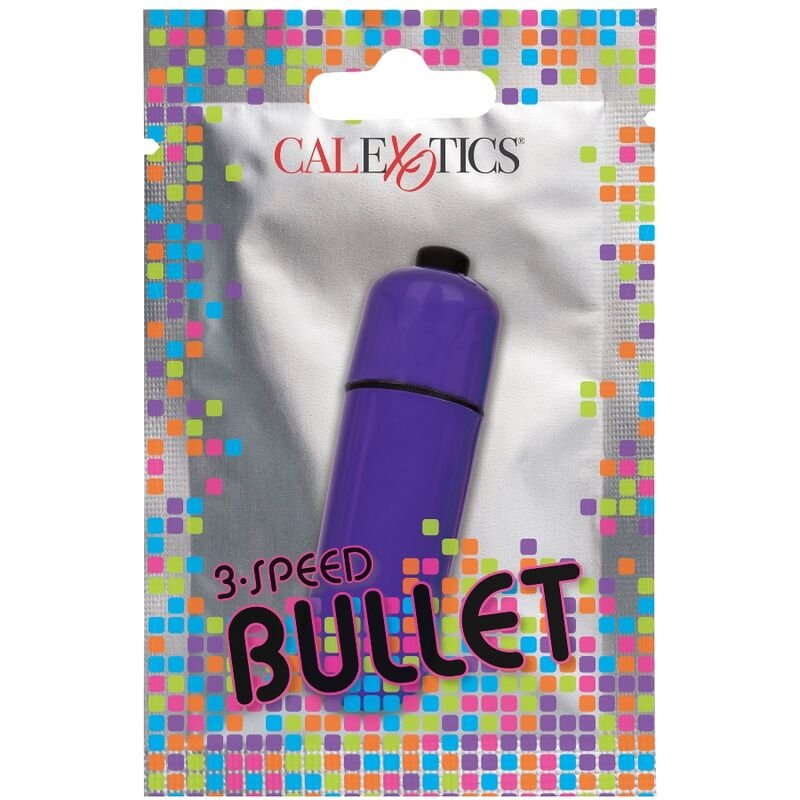 CALEX VIBRATING BULLET 3 SPEEDS - PURPLE