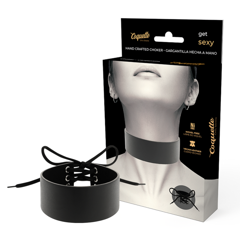 COQUETTE CHOKER CUERO VEGANO COQUETTE ACCESSORIES