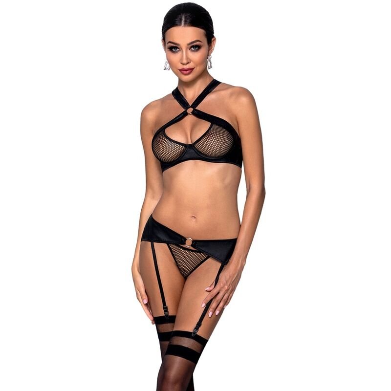 Comprar Passion Amanda Set Cuero Ecologico S/m