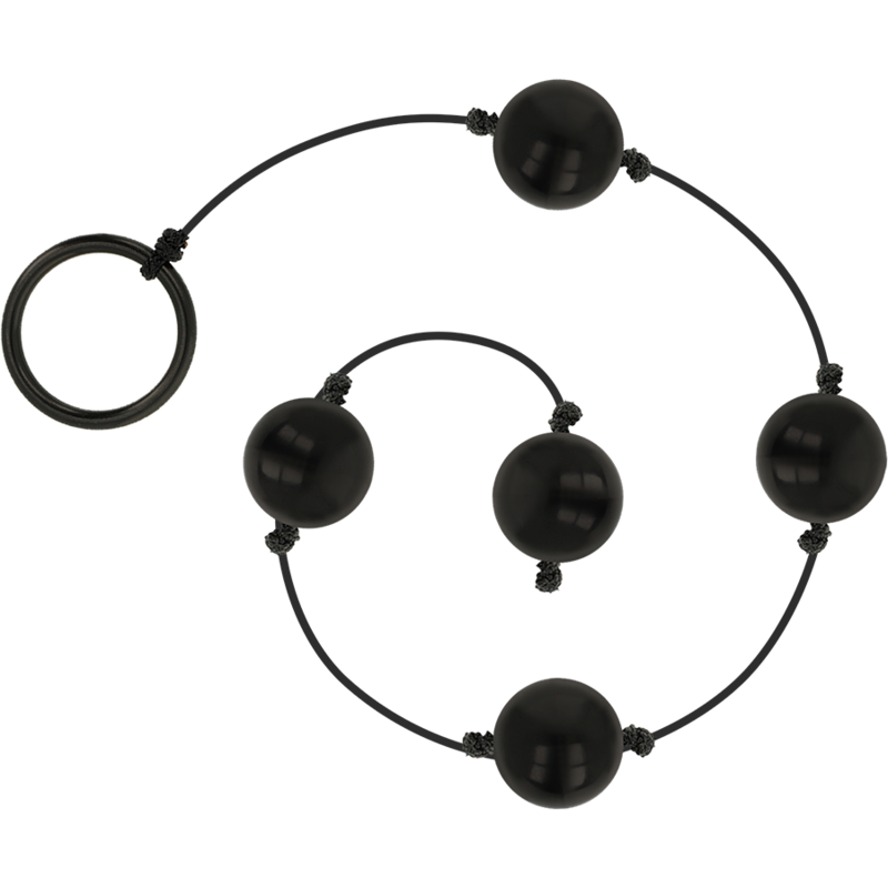 OHMAMA BOLAS ANALES O VAGINALES  CHINAS NEGRAS MINI OHMAMA STIMULATING 