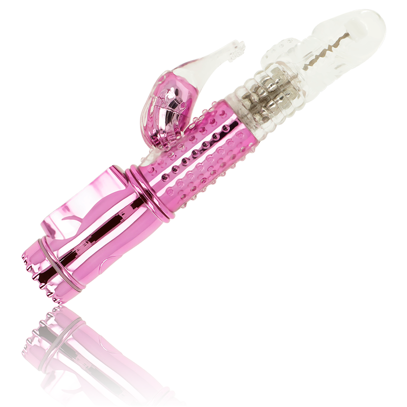 OHMAMA VIBRADOR CON FUNCION ROTACION Y ESTIMULADOR CLITORIS OHMAMA VIBRATORS 