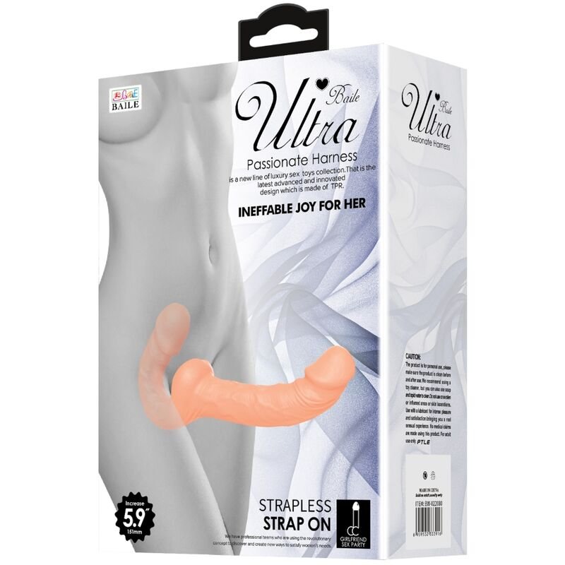 BAILE ULTRA PASSIONATE HARNESS DILDO CON ARNÉS SIN SUJECIÓN