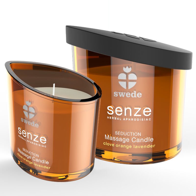 Comprar Sweede Senze Seduction Vela Masaje - Clavo, Naranja, Lavanda