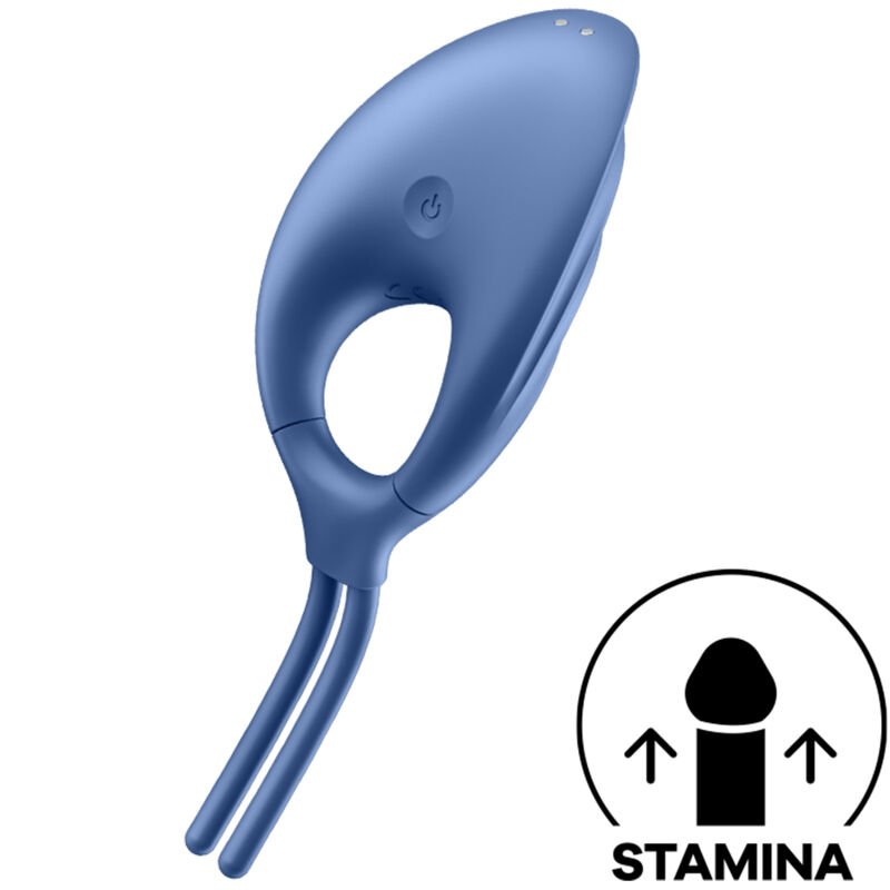 SATISFYER SWORDSMAN ANILLO VIBRADOR - AZUL SATISFYER RING