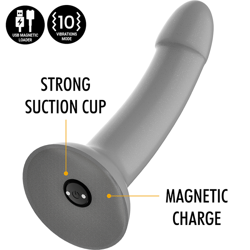 MYTHOLOGY RUNE MAJESTIC DILDO S - VIBRADOR COMPATIBLE CON WATCHME WIRELESS TECHNOLOGY MYTHOLOGY FANTASY DI