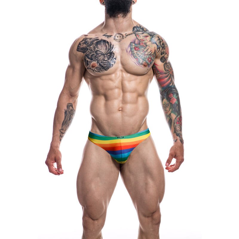 CUT4MEN - CALZONCILLO CORTE BAJO RAINBOW XL CUT4MEN BRIEF & 