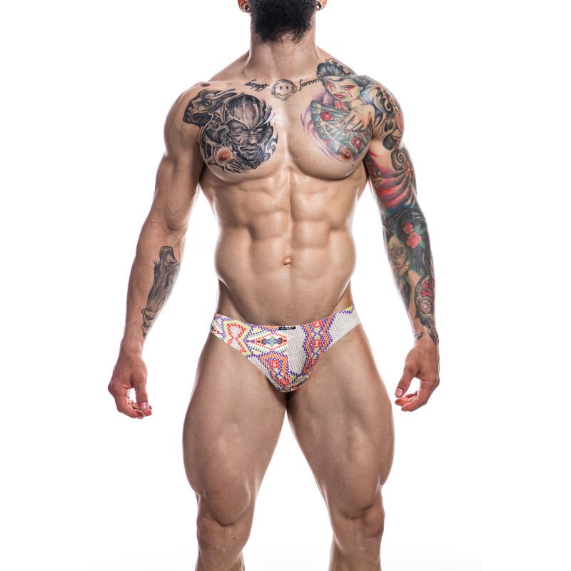 CUT4MEN - CALZONCILLO CORTE BAJO AZTEC L CUT4MEN BRIEF & 