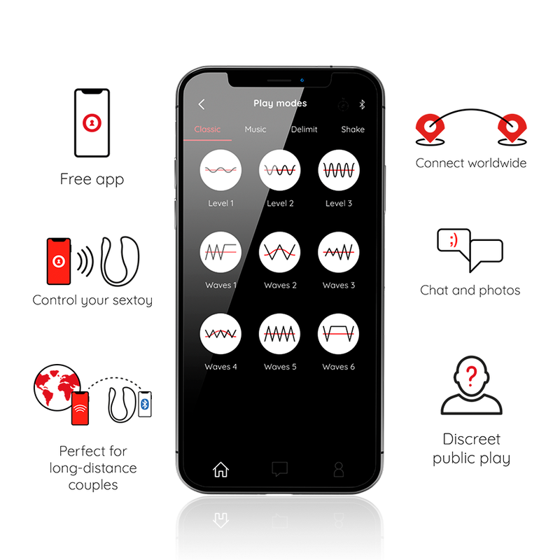 ONINDER HUEVO VIBRADOR ROSA - FREE APP