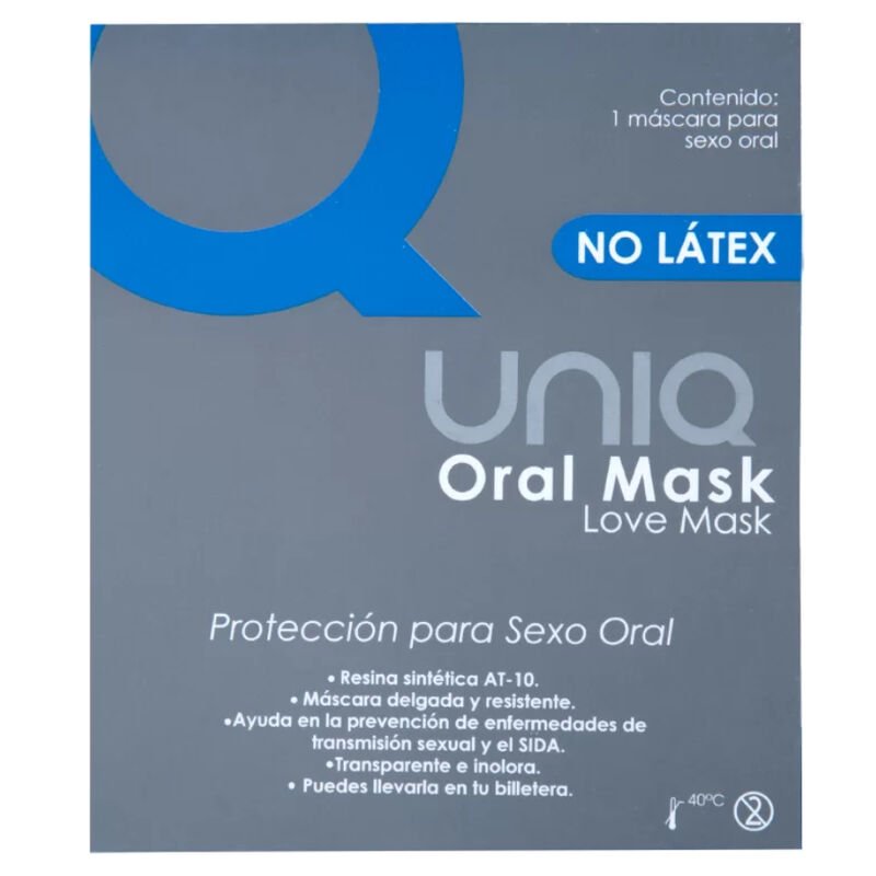 UNIQ ORAL MASK PRESERVATIVOS SIN LATEX 1 UNIDAD UNIQ