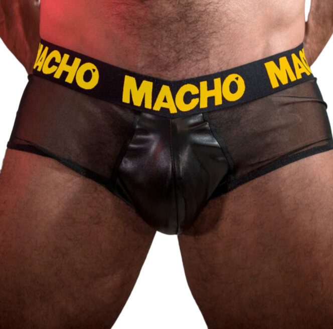 MACHO - MX24AN SLIP AMARILLO XL MACHO UNDERWEAR