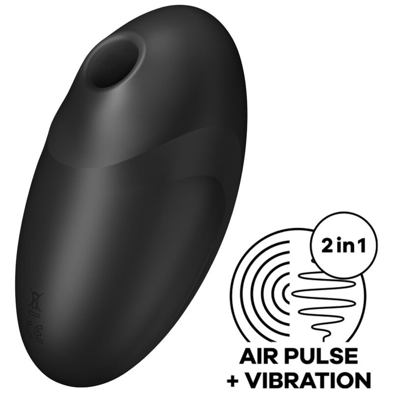 Comprar Satisfyer Vulva Lover 3 Estimulador Y Vibrador - Negro