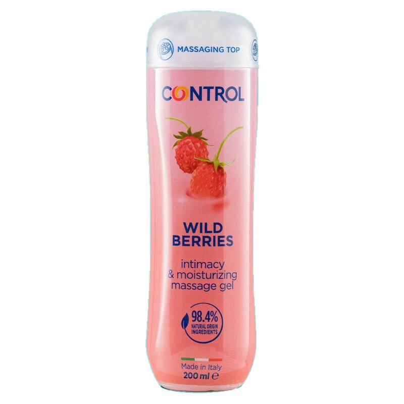 CONTROL GEL DE MASAJE 3 EN 1 WILD BERRIES 200 ML CONTROL LUBES
