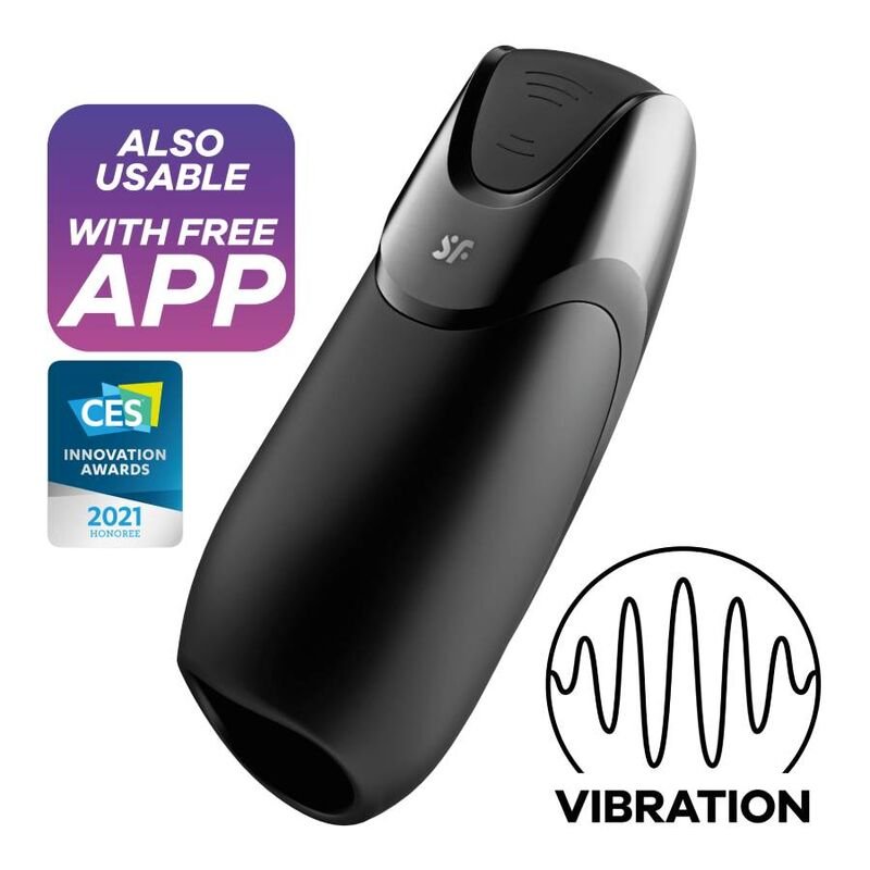 Comprar Satisfyer - Men Vibration+ Negro