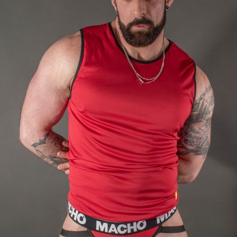MACHO CAMISETA ROJA L/XL MACHO UNDERWEAR