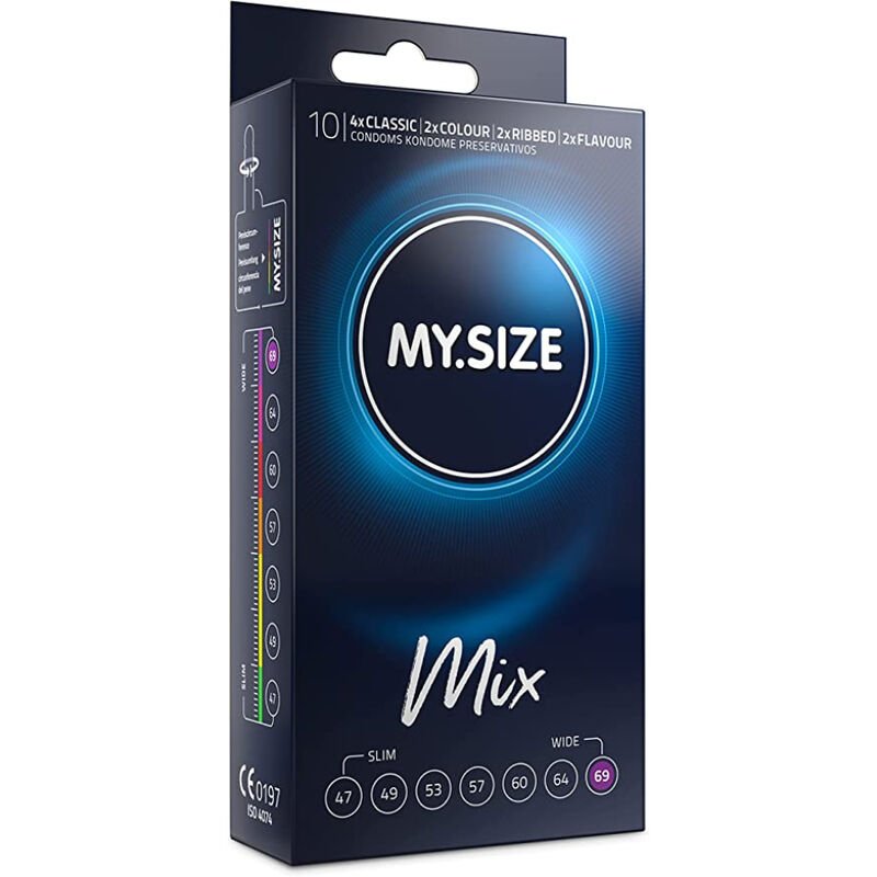 Comprar My Size Mix Preservativos 69 Mm 10 Unidades