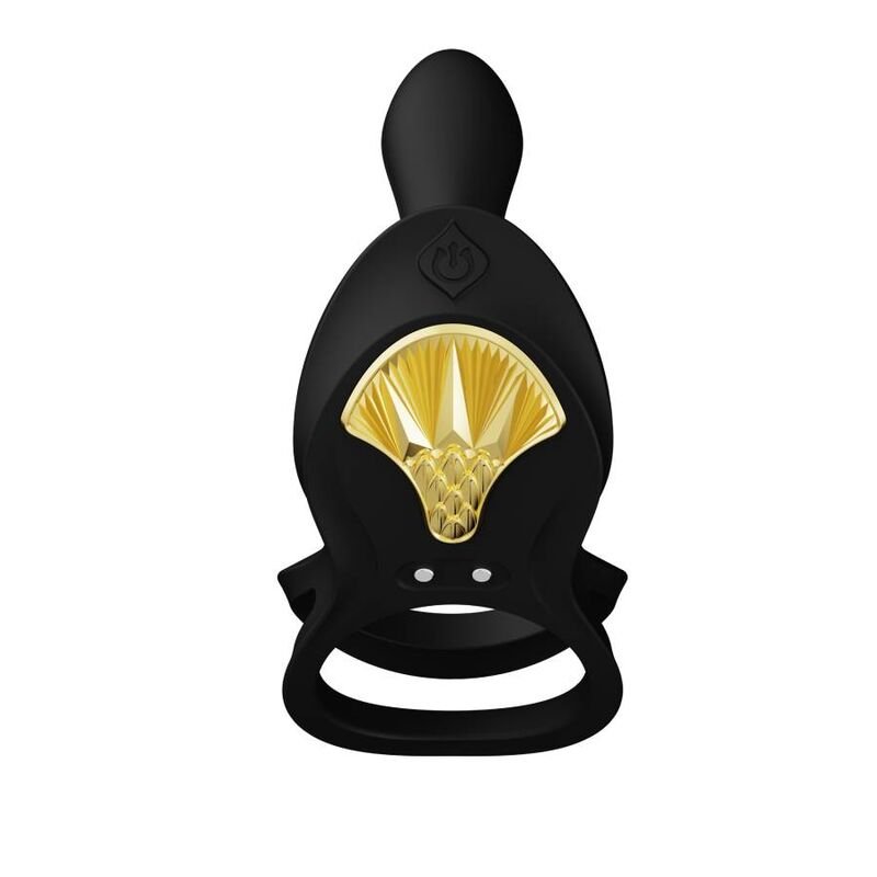 ZOLO - BAYEK ANILLO VIBRADOR CONTROL REMOTO PAREJAS NEGRO