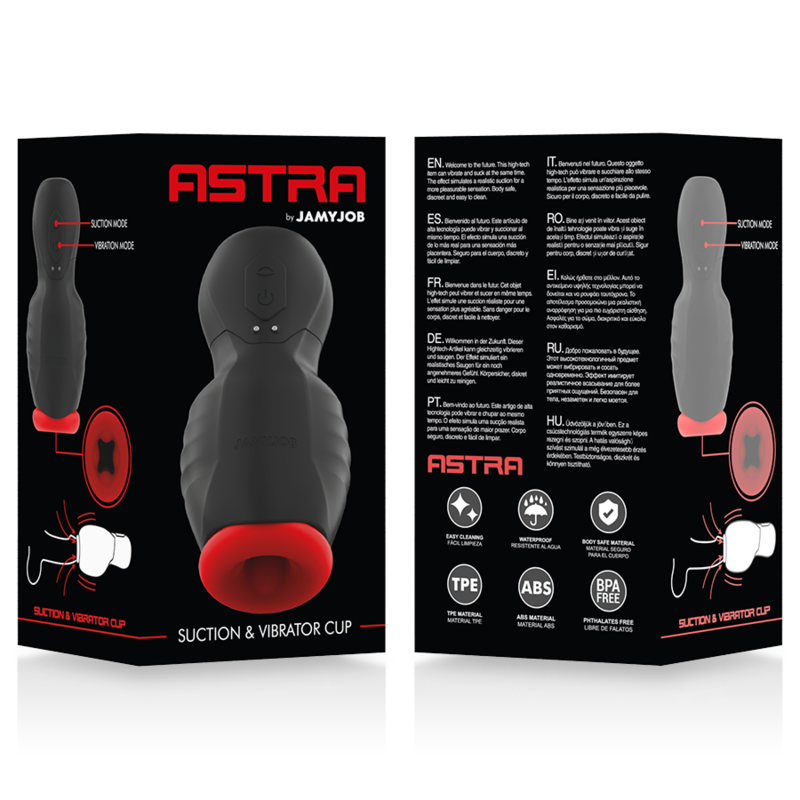 JAMYJOB ASTRA ORAL EXTREM VIBRACIÓN Y SUCCIÓN