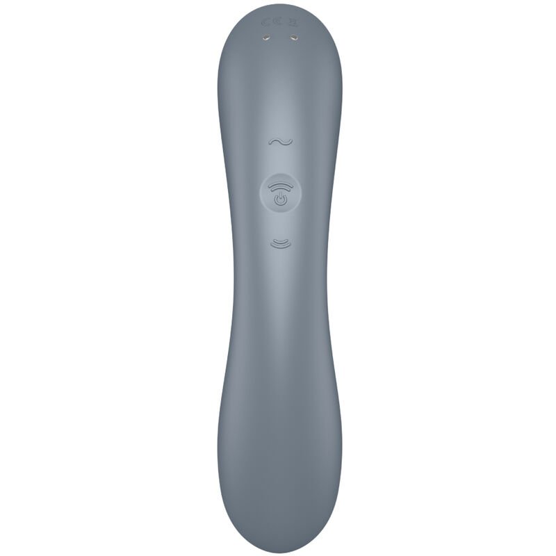 SATISFYER - CURVE TRINITY 1 AIR PULSE VIBRATION GRIS