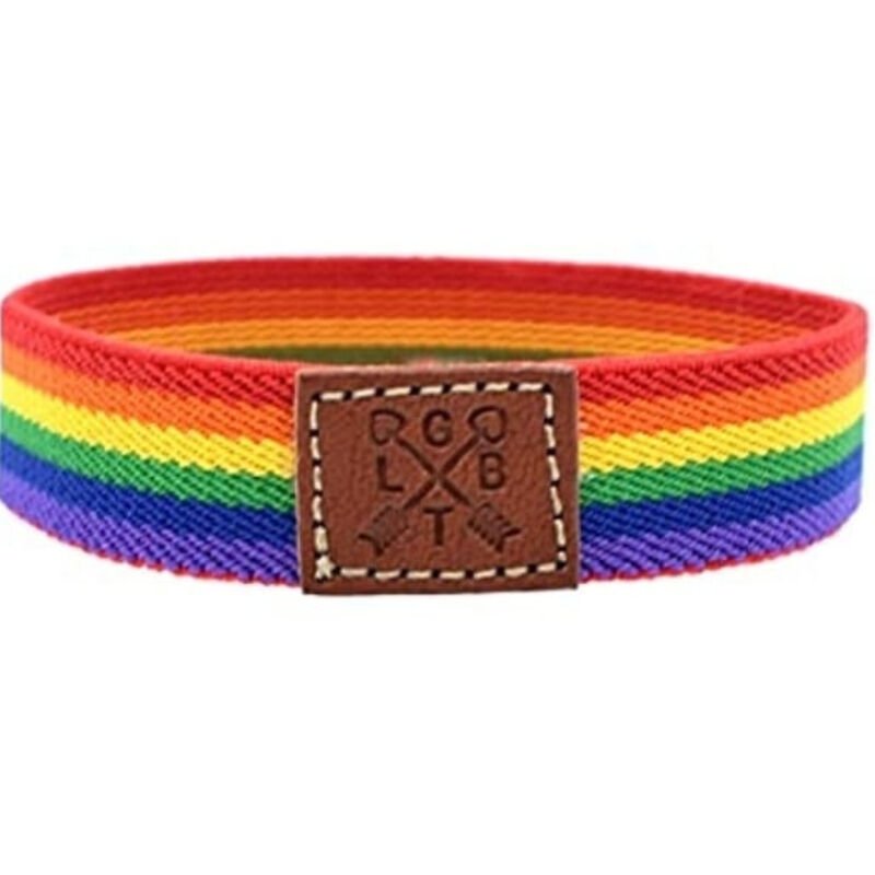 PRIDE - PULSERA CHICO GOMA LUJO ORGULLO