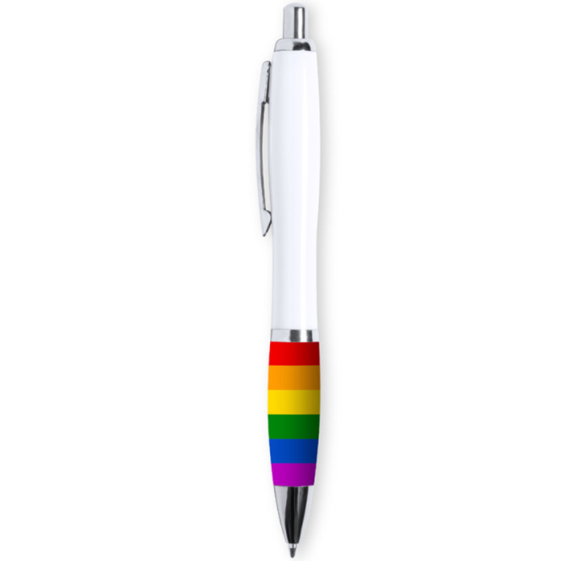 Comprar Pride - Boligrafo Blanco Bandera Lgbt