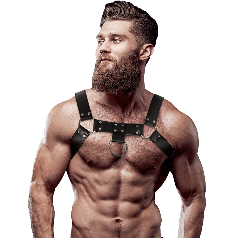 FETISH SUBMISSIVE ATTITUDE - ARNÉS ECOPIEL PECHO HOMBRE FETISH SUBMISSIVE AT
