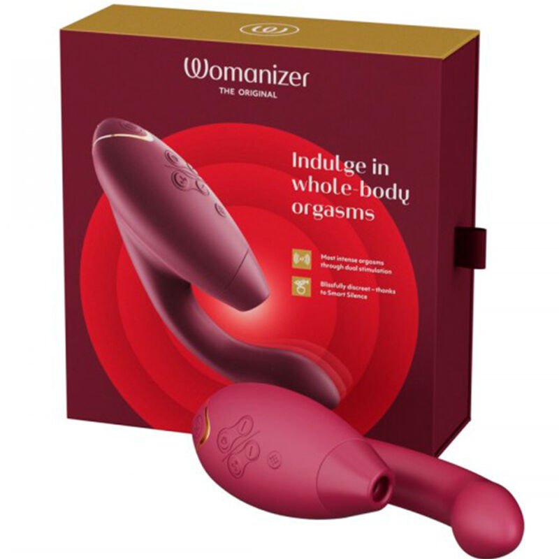 WOMANIZER - DUO 2 ESTIMULADOR BURDEOS WOMANIZER