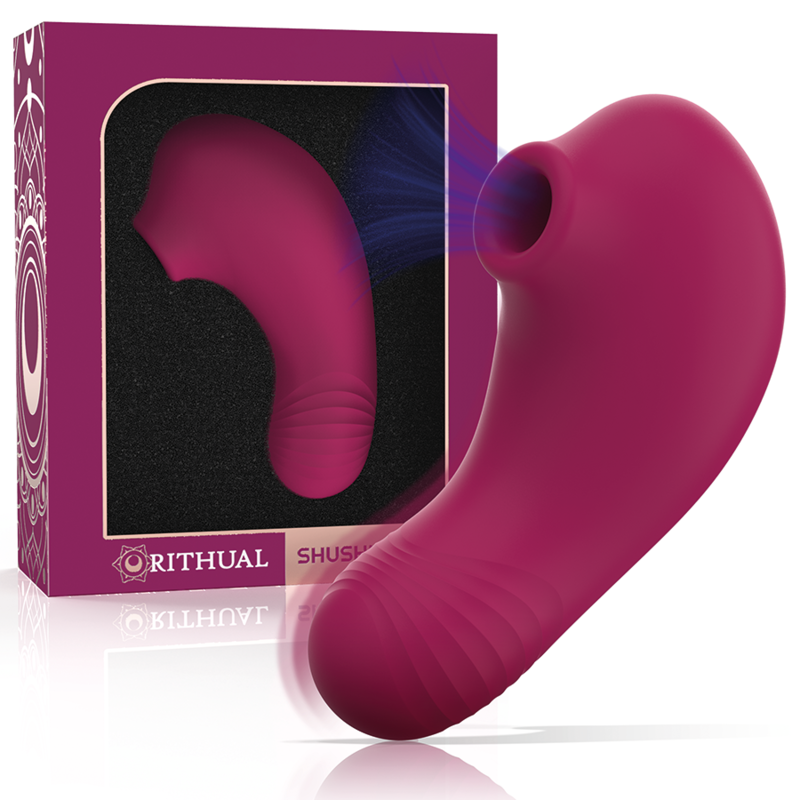 RITHUAL - SHUSHU PRO POCKET ESTIMULADOR CLITORIS 2 POTENTES MOTORES ORQUIDEA RITHUAL